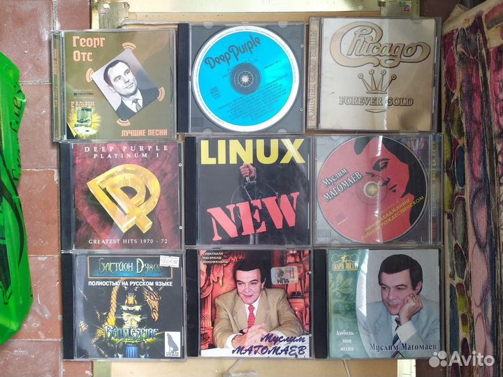 Cd диски фирменные