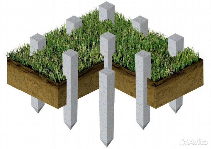 Сваи железобетонные