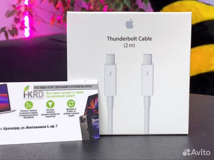 Кабель Apple Thunderbolt 2 (2метра) новый оригинал