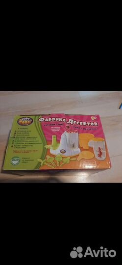 Детская игрушка фабрика десертов