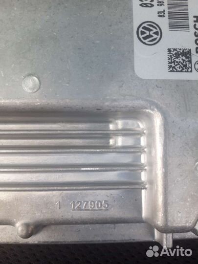 Блок управления двигателем volkswagen мультивен