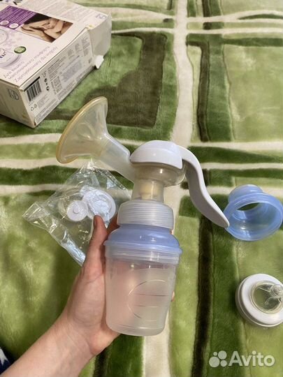 Молокоотсос ручной Avent и система хранения молока