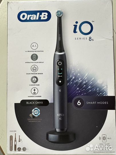 Электрическая зубная щетка Oral-B iO 8s black onyx