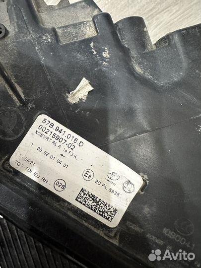 Фара передняя правая Skoda Karog 57b941016c