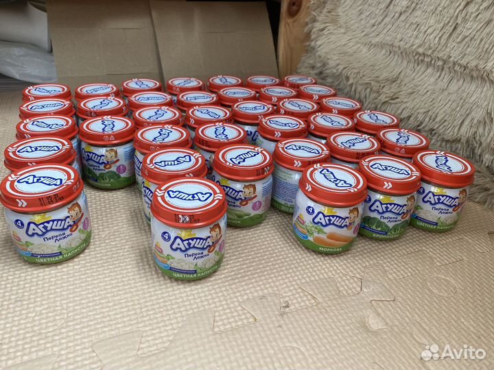 Овощное пюре агуша