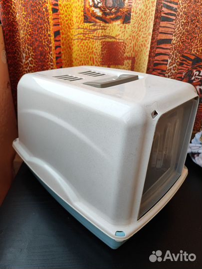 Лоток для кошек большой, закрытый