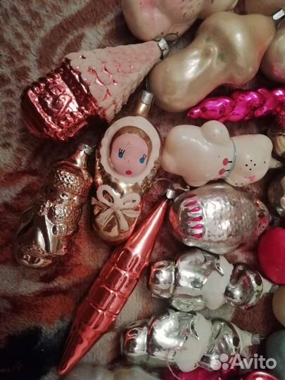 Елочные игрушки СССР советские