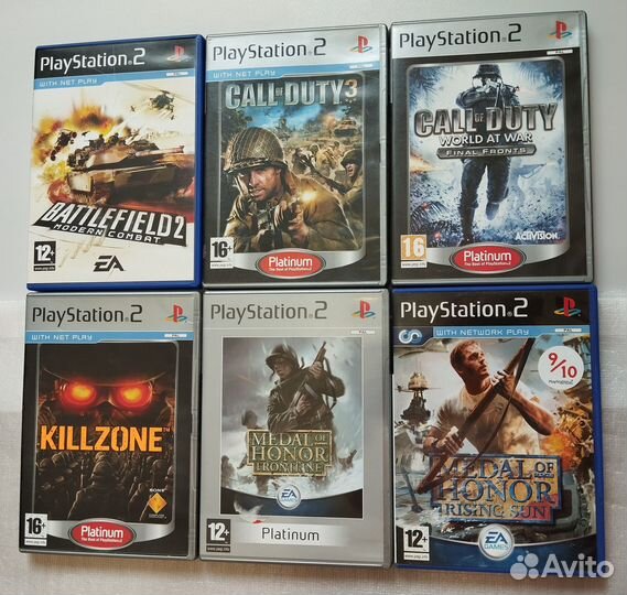 Игры для Sony PlayStation 2 PS2 лицензия