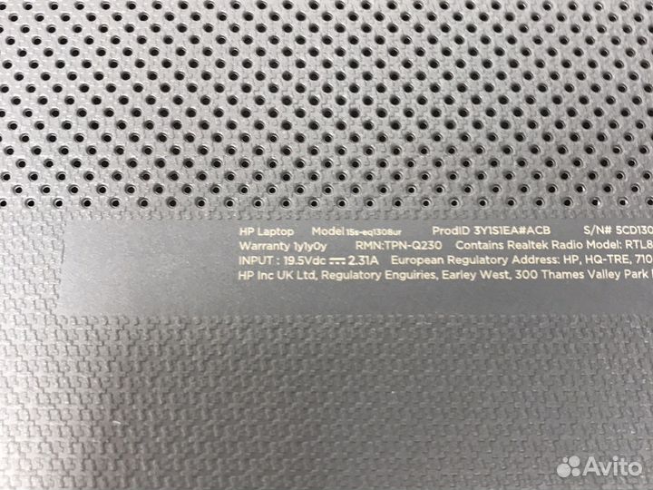 Корпус для ноутбука hp
