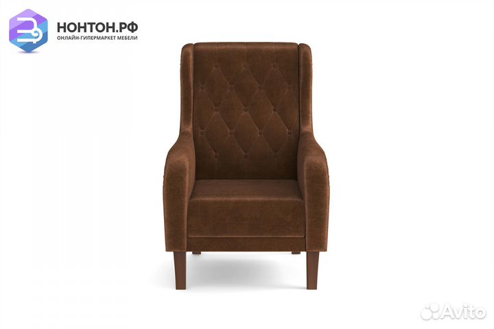 Кресло Амарант коричневое