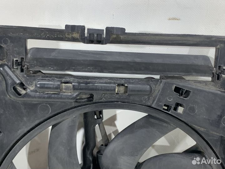 Диффузор в сборе с вентиляторами Audi A7 4G