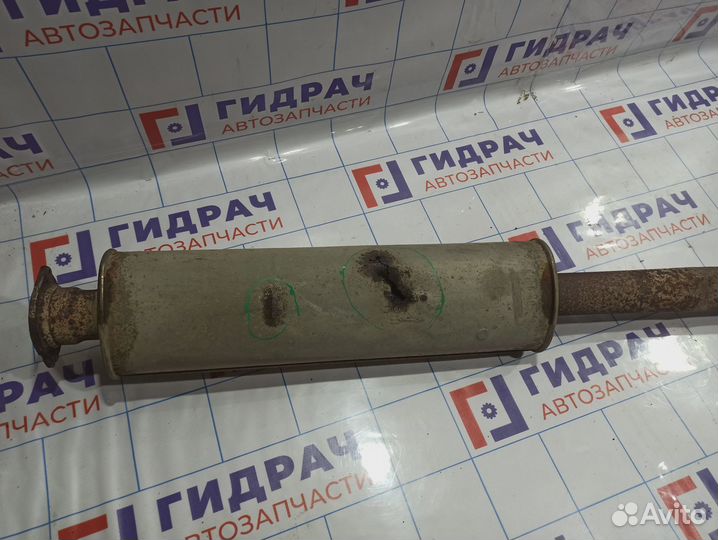 Глушитель в сборе Volvo XC90 31201890. Дефекты