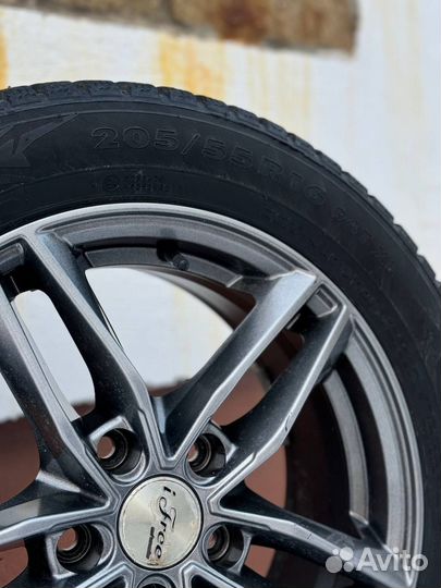 Nokian nordman 7 205 55 r16 с дисками