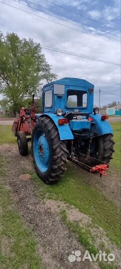 Трактор ЛТЗ Т-40АМ с КУН, 1985