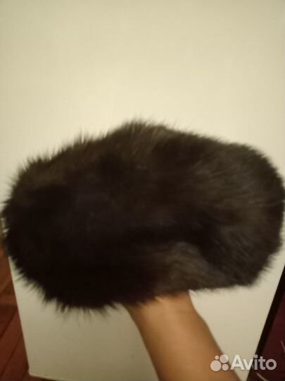 Берет женский норковый