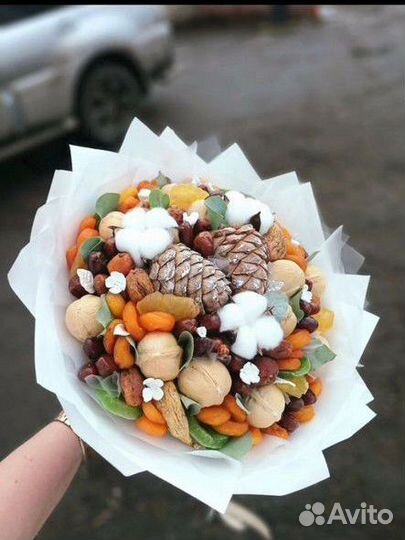 Съедобные букеты, подарочные боксы