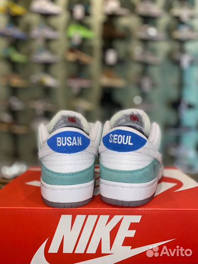 Кроссовки Nike Kasina x Dunk Low 'Road Sign'