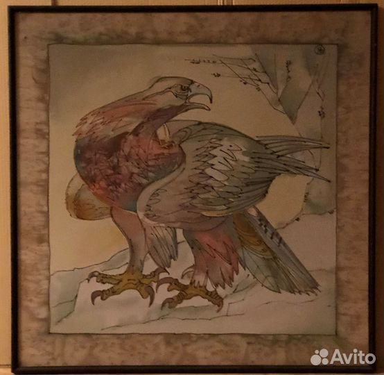 Картина на материале