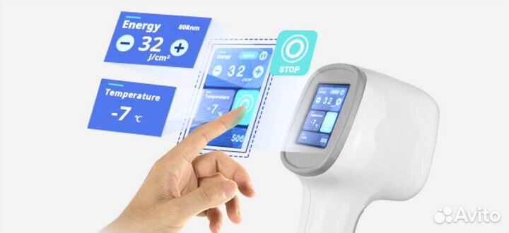 Аппарат для лазерной эпиляции и омоложения