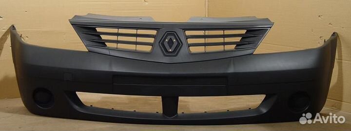 Бампер передний renault logan 05-10год