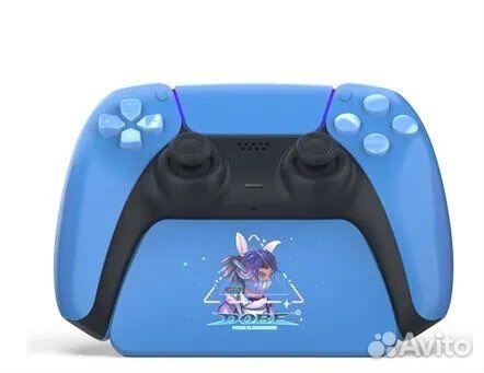 Подставка для геймпада dualsense sony ps5 синяя