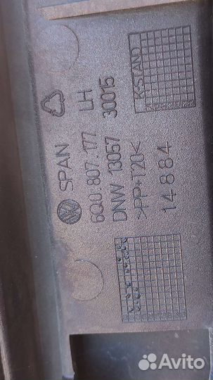 Передний бампер VW Polo 9N (2001-2008г.в.)