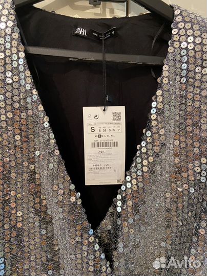 Платье Zara s новое