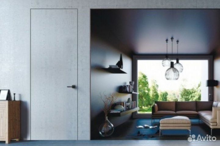 Двери скрытые межкомнатные