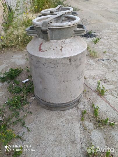 Фляга пищевая алюминиевая 40л