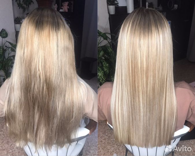 Кератиновое выпрямление Ботокс Хол. восстановление