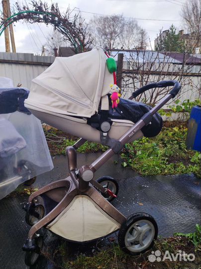 Коляска 2 в 1 hot mom