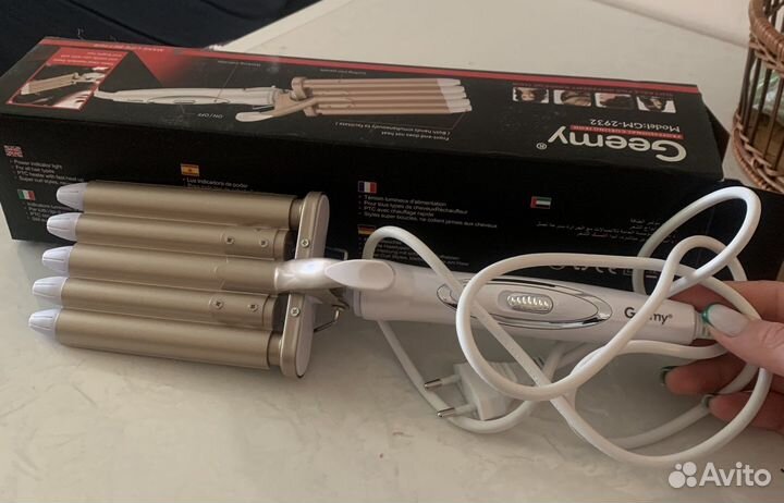 Плойка (щипцы для завивки-локоны) Geemy Electroni