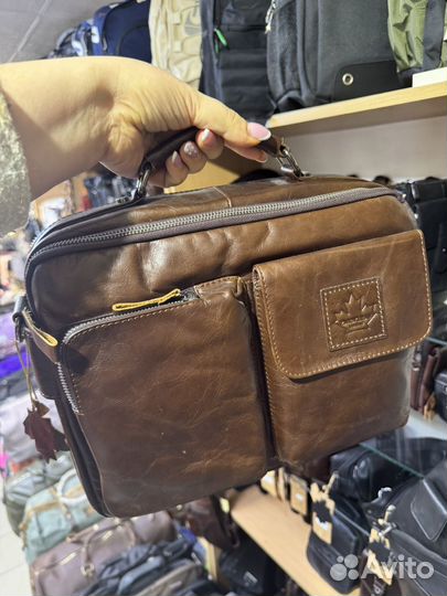 Мужская сумка кожа