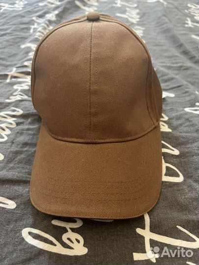 Бейсболка мужская коричневая