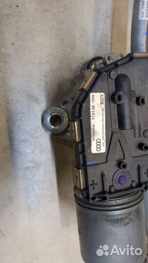 Механизм стеклоочистителя левый передний Audi A8 (D4), 2011