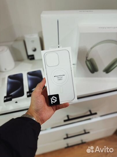 Чехол Clear Case MagSafe iPhone 15 Pro Max