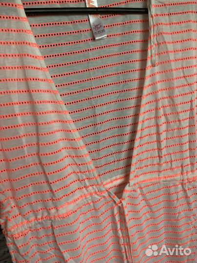 Накидка туника пляжная