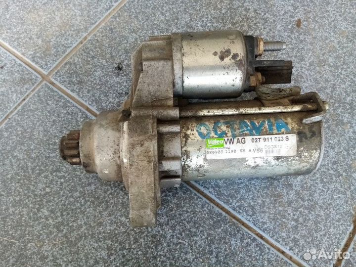 Стартер Skoda Octavia 2 (A5)