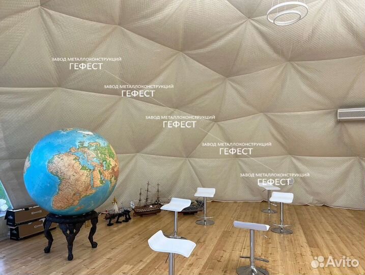 Глэмпинг, всесезонный шатер