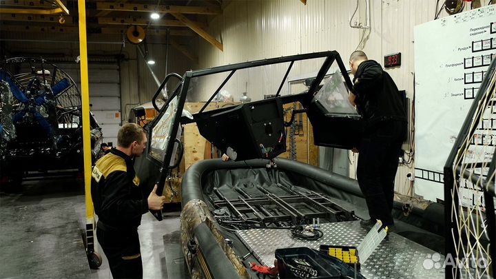 Ремонт аэролодок, аэроглиссеров, аэросаней