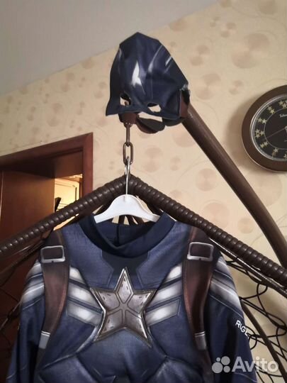 Костюм Капитан Америка 7-8лет