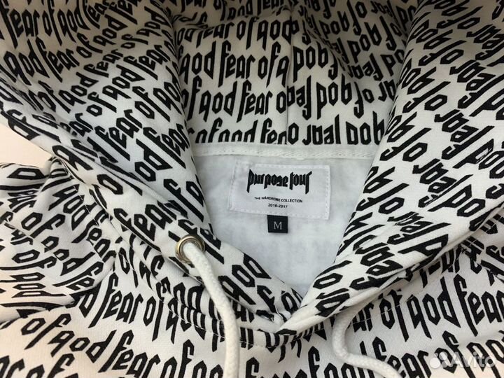 Худи FOG Fear Of God белое