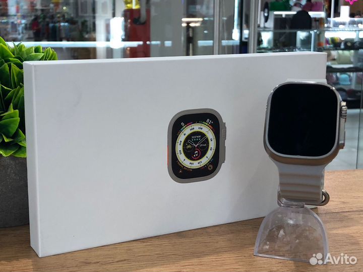 Apple Watch Ultra 49mm Titanium Black Б/У