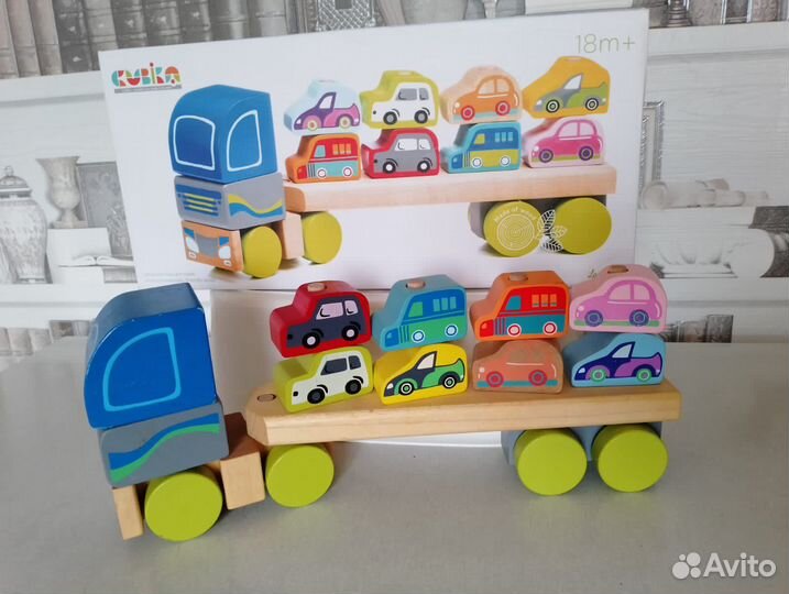 Деревянный автовоз