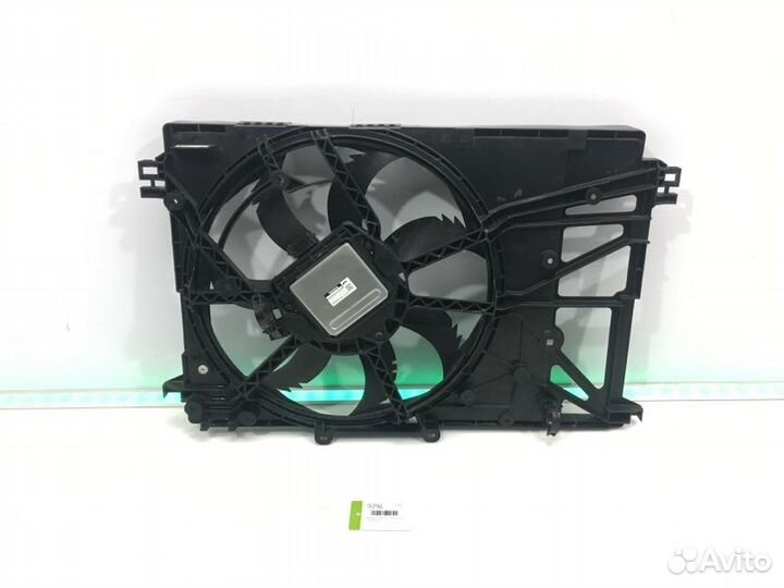 Диффузор+вентилятор охлаждения радиатора Rav4 (50)