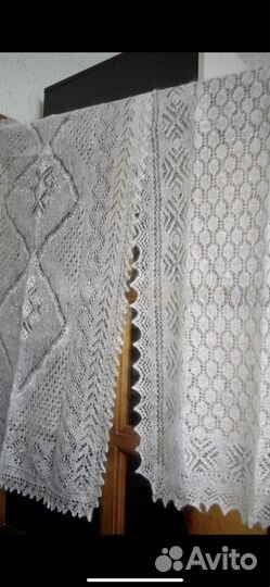 Пуховый платок, палантин, паутинки, косынка