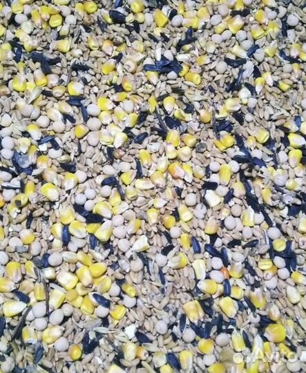 Зерномесь, кукуруза, горох