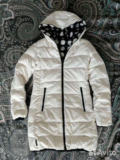 Пуховик двусторонний