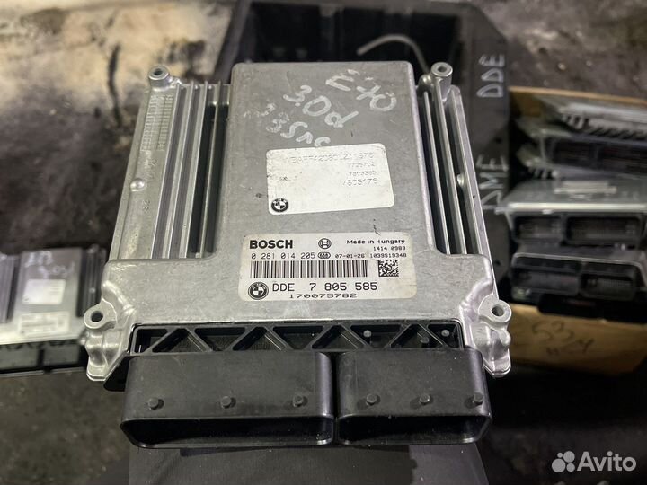 Эбу двигателя бмв х3 е83 3.0sd 286 лс