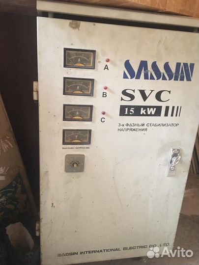 Стабилизатор напряжения для трехфазных электросете